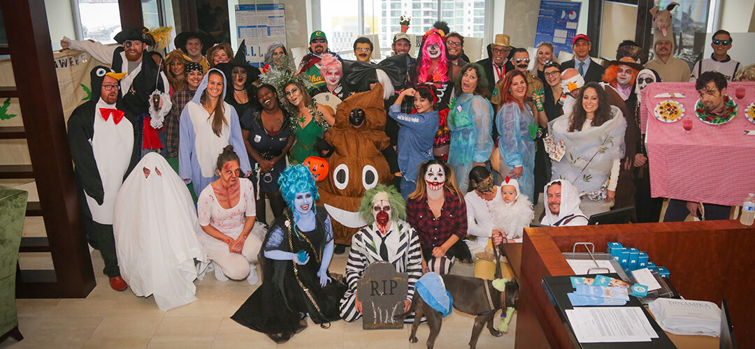 MJNA Team Has a Spooky Good Time on Halloween