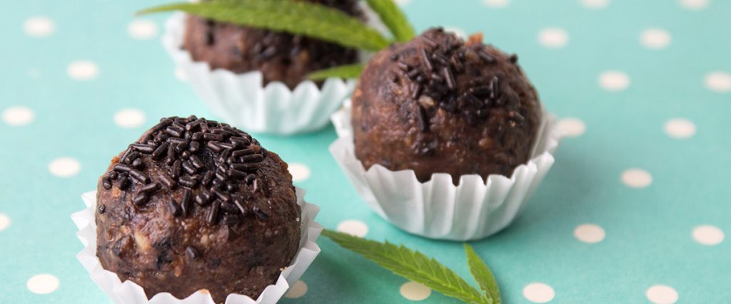 dessert comestible à la marijuana